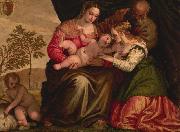 Paolo Veronese The Mystic Marriage of St. Catherine oil painting on canvas